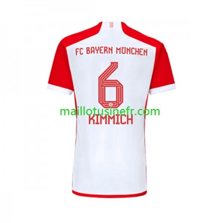 Maillot de Foot Bayern Munich Joshua Kimmich 6 Domicile 2023-24 Maillot de Foot Bayern Munich Joshua Kimmich 6 Domicile 2023-24